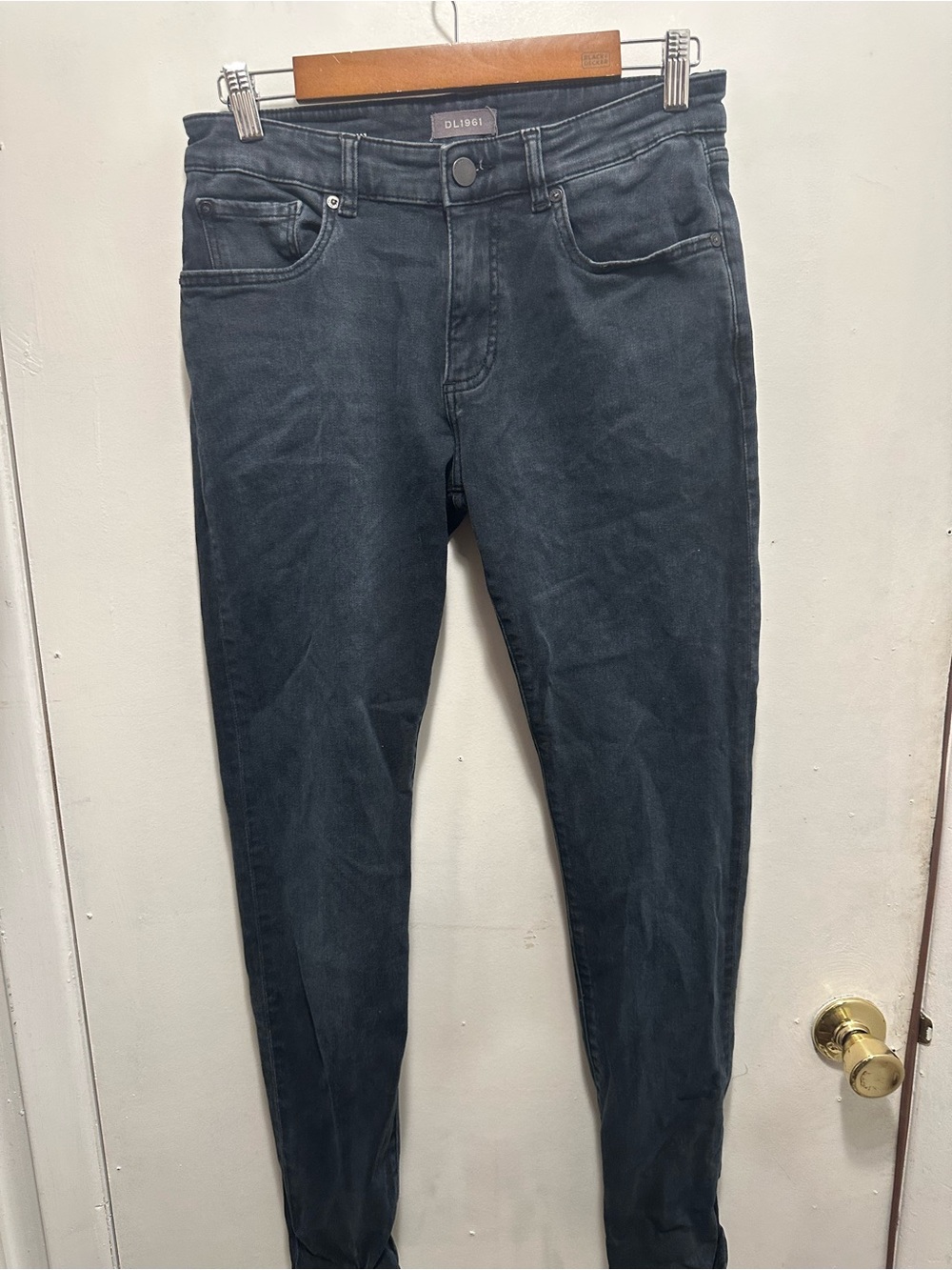 DL1961 D’Ultimate Men’s Jeans 31x32 Dark Blue Black Wash Slim Denim